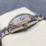 8+ Factory Counterweight Rolex Datejust 278383RBR-0028 31mm Diamond Yellow Gold Bezel Half Yellow Gold Diamond Mother Of Pearl Dial Jubilee