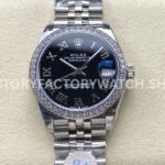 Rolex Datejust 278384RBR super clone dial detail