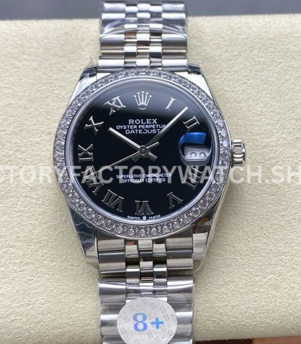 Rolex Datejust 278384RBR super clone dial detail