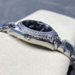 8+ Factory Counterweight Rolex Datejust 278384RBR-0002 31mm Diamond White Gold Bezel Full 904L Roman Numerals Black Dial Jubilee