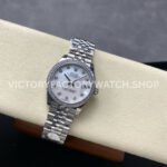 8+ Factory Counterweight Rolex Datejust 278384RBR-0008 31mm Diamond White Gold Bezel Full 904L Diamond Mother Of Pearl Dial Jubilee