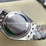 8+ Factory Counterweight Rolex Datejust 278384RBR-0010 31mm Diamond White Gold Bezel Full 904L Diamond Grey Dial Jubilee