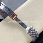 8+ Factory Counterweight Rolex Datejust 278384RBR-0010 31mm Diamond White Gold Bezel Full 904L Diamond Grey Dial Jubilee