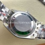 8+ Factory Counterweight Rolex Datejust 278384RBR-0014 31mm Diamond White Gold Bezel Full 904L Roman Numerals White Dial Jubilee