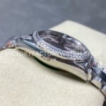 8+ Factory Counterweight Rolex Day-Date 118346-0084 36mm Diamond Platinum Bezel Full Platinum Diamond Mope Baguette Diamond Pink Dial