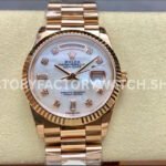 Rolex Day-Date 128235 replica watch diamond dial