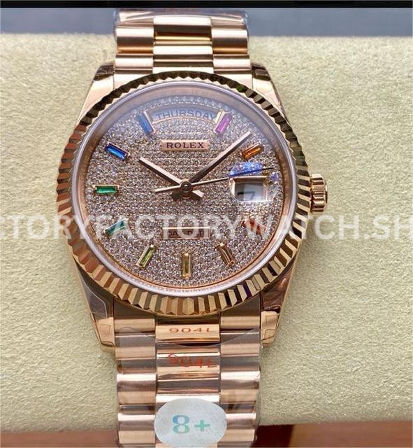 Rolex Day-Date 128235 replica watch automatic movement