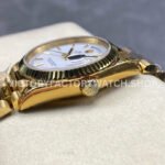 8+ Factory Counterweight Rolex Day-Date 128238-0081 36mm Full Yellow Gold White Dial