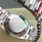 8+ Factory Counterweight Rolex Day-Date 128239-0038 36mm Full White Gold Roman Numerals White Dial