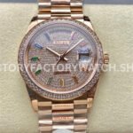 Rolex Day-Date 128345RBR super clone watch 36mm