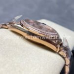 8+ Factory Counterweight Rolex Day-Date 128345RBR-0042 36mm Diamond Rose Gold Bezel Full Rose Gold Baguette Diamond Rose Gold Dial