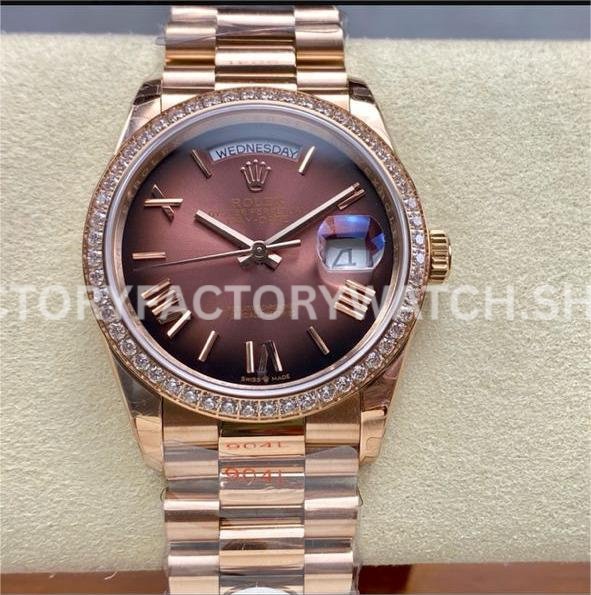 ALT 14 Rolex Day-Date 128345RBR classic Day-Date replica watch