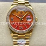 Rolex Day-Date 128348RBR super clone watch 36mm