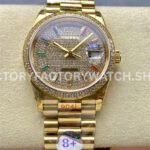 Rolex Day-Date 128348RBR replica watch 36mm 8+ Factory