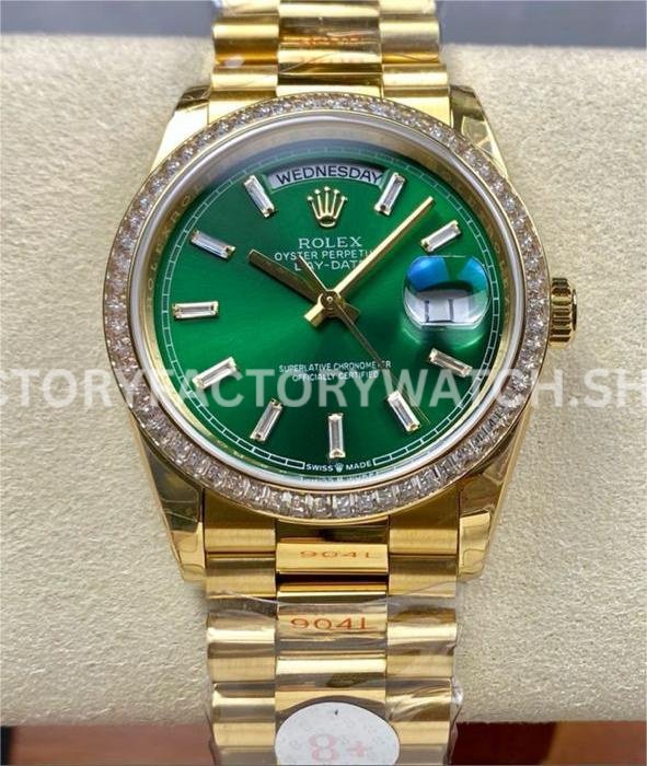 8+ Factory Rolex Day-Date 128348RBR replica watch