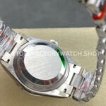 8+ Factory Counterweight Rolex Day-Date 128349RBR-0025 36mm Diamond Bezel Full White Gold Roman Numerals White Dial