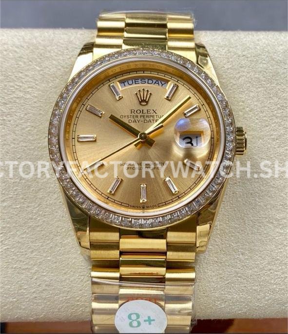 Rolex Day-Date 128398TBR replica automatic watch