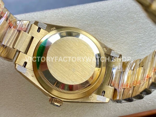 8+ Factory Counterweight Rolex Day-Date 18038 36mm Full Yellow Gold Black Dial (5) 8+ Factory Counterweight Rolex Day-Date 18038 36mm Full Yellow Gold Black Dial