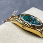 8+ Factory Counterweight Rolex Day-Date 18038 36mm Full Yellow Gold Blue Gradient Dial