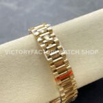 8+ Factory Counterweight Rolex Day-Date 18038 36mm Full Yellow Gold Orange Gradient Dial