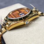 8+ Factory Counterweight Rolex Day-Date 18038 36mm Full Yellow Gold Orange Gradient Dial
