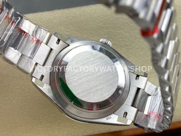 8+ Factory Counterweight Rolex Day-Date 18309 36mm Full White Gold Black Dial