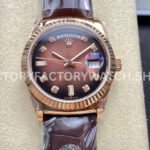 8+ Factory Counterweight Rolex Day-Date 36mm 128235-0037 Rose (4) Rolex Day-Date 128235 replica watch rose gold 36mm