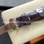 8+ Factory Counterweight Rolex Day-Date 36mm 128235-0037 Rose (9) 8+ Factory Counterweight Rolex Day-Date 36mm 128235-0037 Rose Gold Crocodile Leather Strap Diamond Mope&Baguette Diamond Brown Ombré Dial