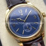 8+ Factory Rolex 1908 52508 39mm Yellow Gold Leather Strap Arabic Numerals Blue Dial (8) 8+ Factory Rolex 1908 52508 39mm Yellow Gold Leather Strap Arabic Numerals Blue Dial