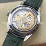 8+ Factory Rolex 1908 52509-0002 39mm White Gold Leather Strap Arabic Numerals Black Dial