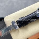 8+ Factory Rolex 1908 52509-0002 39mm White Gold Leather Strap Arabic Numerals Black Dial