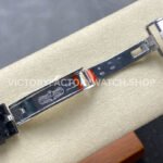 8+ Factory Rolex 1908 52509-0006 39mm White Gold Leather Strap Arabic Numerals White Dial