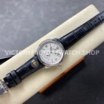 8+ Factory Rolex 1908 52509-0006 39mm White Gold Leather Strap Arabic Numerals White Dial
