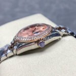 8+ Factory Counterweight Rolex Datejust 278381RBR-0024 31mm Diamond Rose Gold Bezel Half Rose Gold Diamond Pink Dial Jubilee