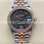 Rolex Datejust 278381RBR luxury replica watch 31mm