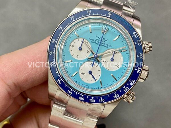 AMG Factory Rolex Daytona Panda Limited Edition 40mm Full 904L Steel Blue Dial