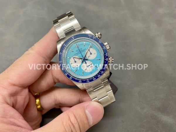 AMG Factory Rolex Daytona Panda Limited Edition 40mm Full 904L Steel Blue Dial