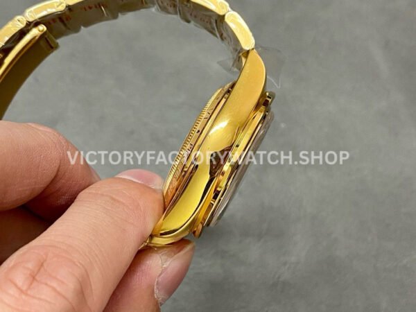 AMG Factory Rolex Daytona Panda Limited Edition 40mm Full Yellow Gold Green Dial