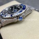 AMG Factory Rolex GMT-Master II 116769TBR-74779BR 40mm Blue Diamond Bezel Full 904L Black Dial
