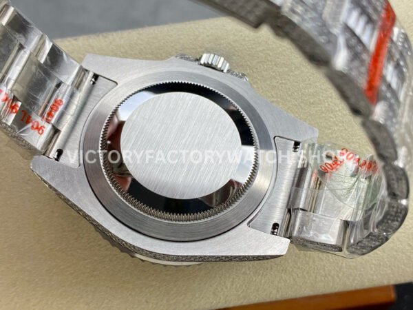 AMG Factory Rolex GMT-Master II 116769TBR-74779BR 40mm Blue Diamond Bezel Full 904L Black Dial