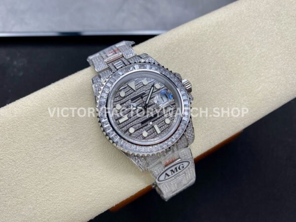 AMG Factory Rolex GMT-Master II 116769TBR-74779BR 40mm Full 904L Diamond Dial