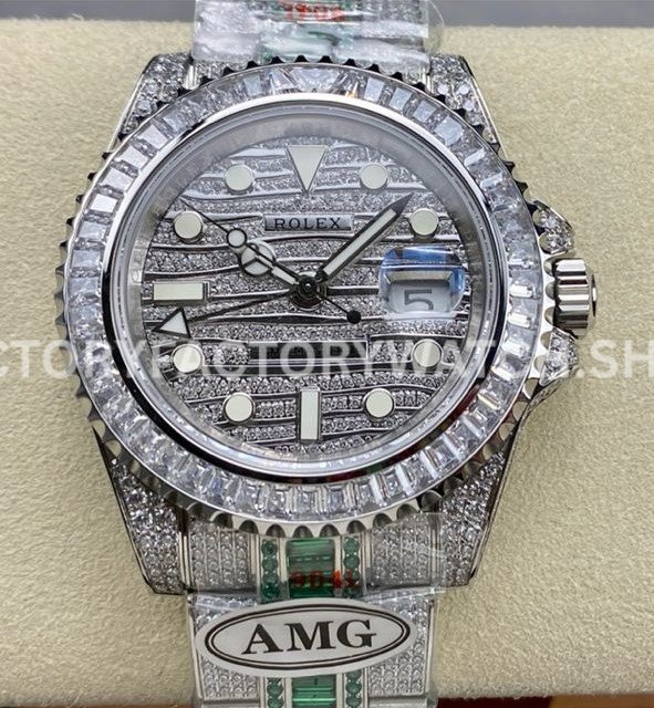 Rolex GMT-Master II 116769TBR-74779BR replica watch 40mm