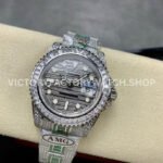 AMG Factory Rolex GMT-Master II 116769TBR-74779BR 40mm Full 904L Half Green Bracelet Material Diamond Dial