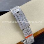 AMG Factory Rolex Submariner 116610 40mm Blue Red Diamond Bezel Full 904L Diamond Diamond Dial