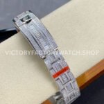 AMG Factory Rolex Submariner 116610 40mm Blue White Diamond Bezel Full 904L Diamond Blue Word Pin Diamond Dial