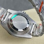 AMG Factory Rolex Submariner 116610 40mm Blue White Diamond Bezel Full 904L Diamond Blue Word Pin Diamond Dial