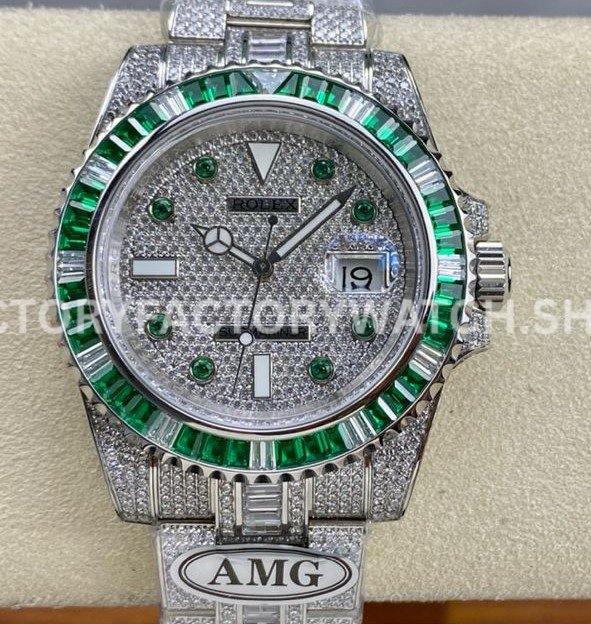 Rolex Submariner 116610 replica black ceramic bezel