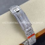 AMG Factory Rolex Submariner 116610 40mm Green White Diamond Bezel Full 904L Diamond Green Word Pin Diamond Dial