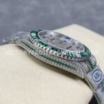 AMG Factory Rolex Submariner 116610 40mm Green White Diamond Bezel Full 904L Green Diamond Green Word Pin Diamond Dial
