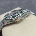 AMG Factory Rolex Submariner 116610 40mm Green White Diamond Bezel Full 904L Green Diamond Green Word Pin Diamond Dial